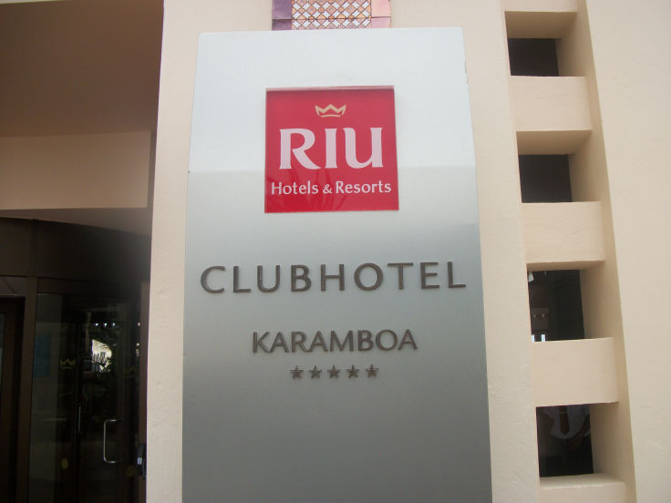 hotel sign