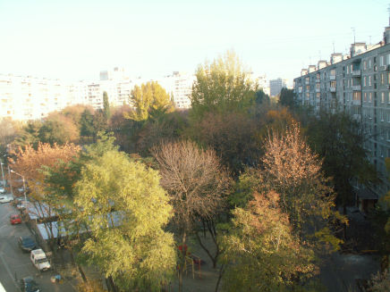 view out apartment window