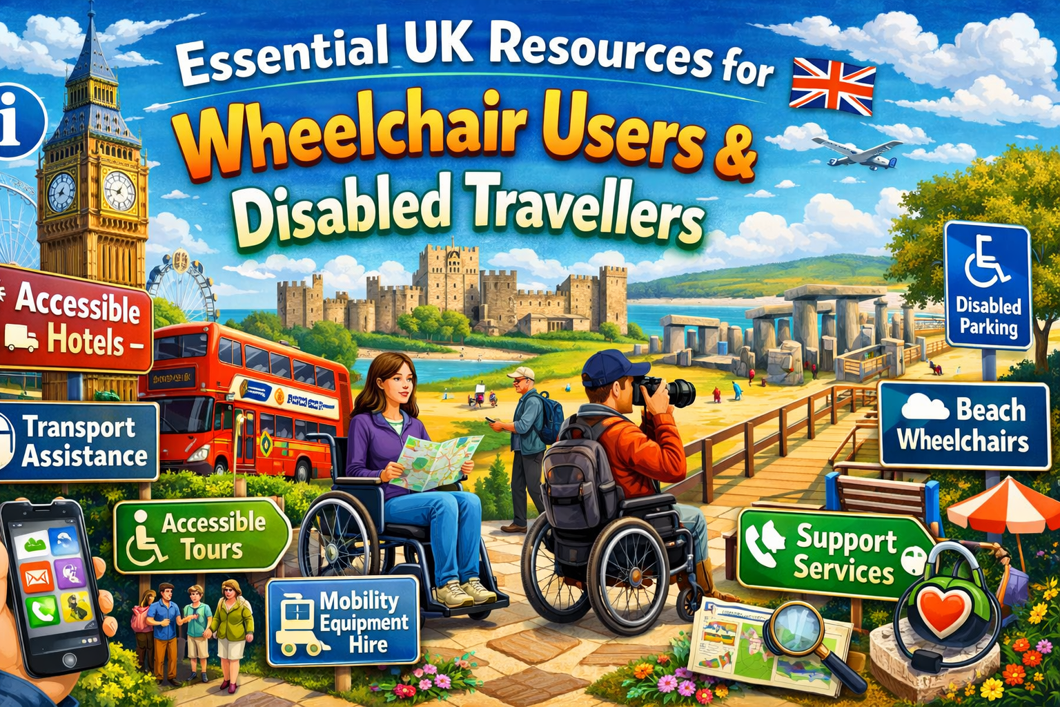 Useful Links: Essential Resources for Less Able Travellers – Your UK-Focused Accessibility Toolkit