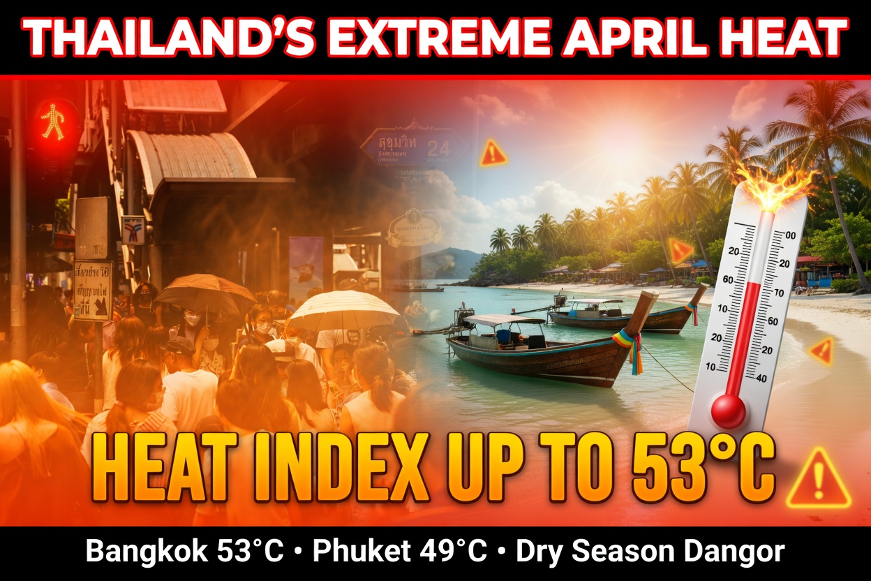 image showing thailand heat problem